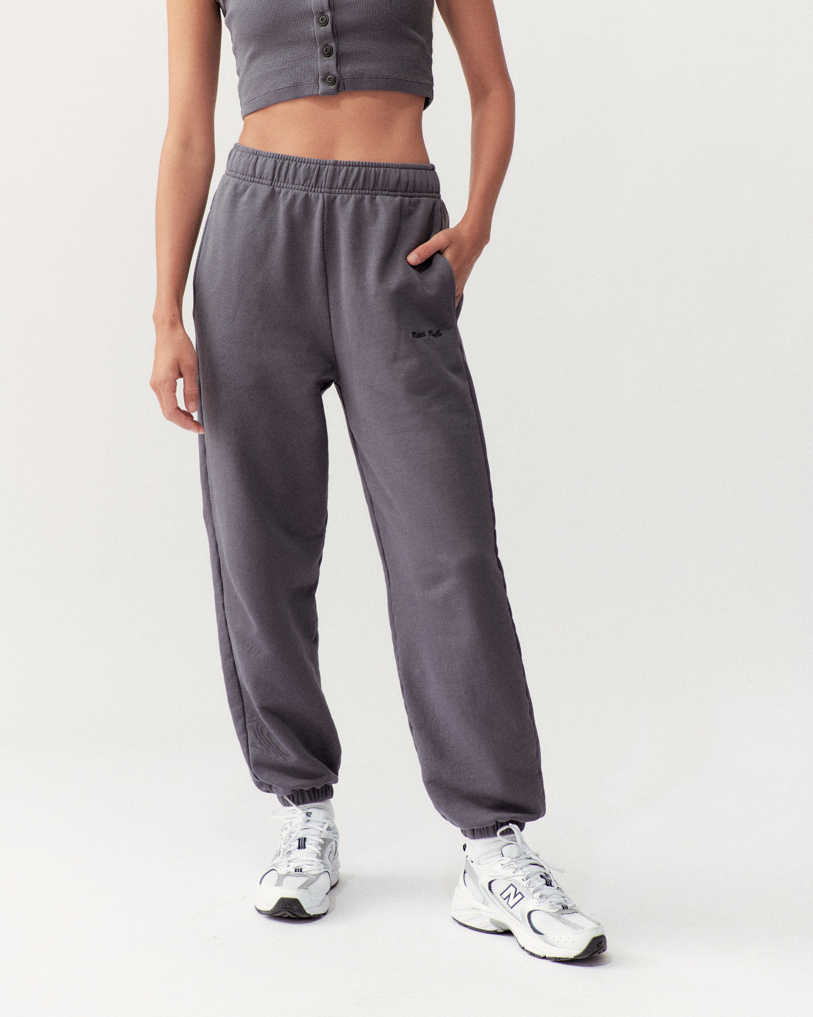 Core Sweatpants + Vintage Black