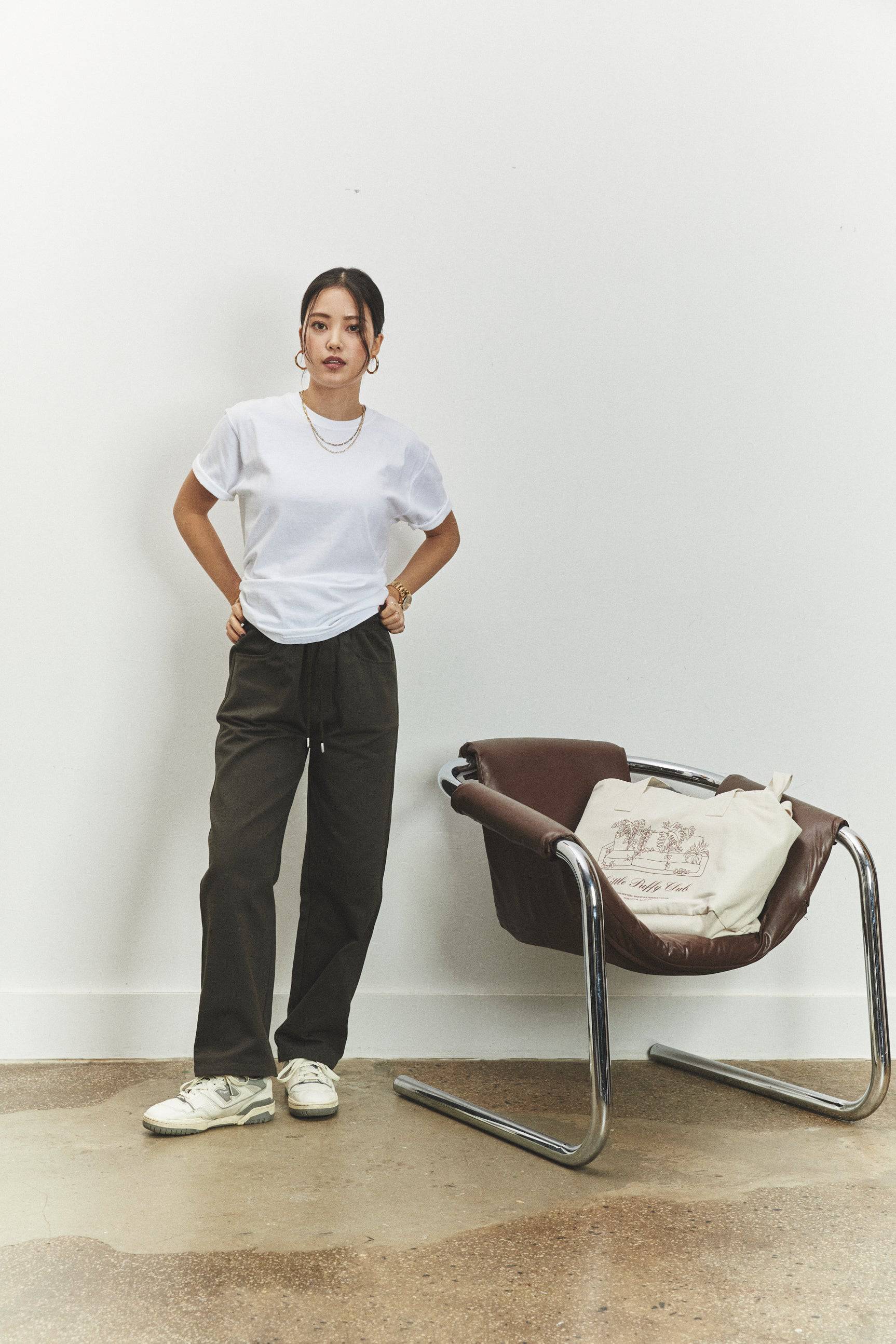 Easy Summer Outfit ft. Striped Wide Leg Pants - Jeans and a Teacup