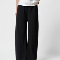 Crepe Pants + Black - Little Puffy