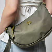 Mini Crossbody Bag + Green - Little Puffy