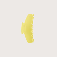 Jelly Hair Clips + Yellow - Little Puffy