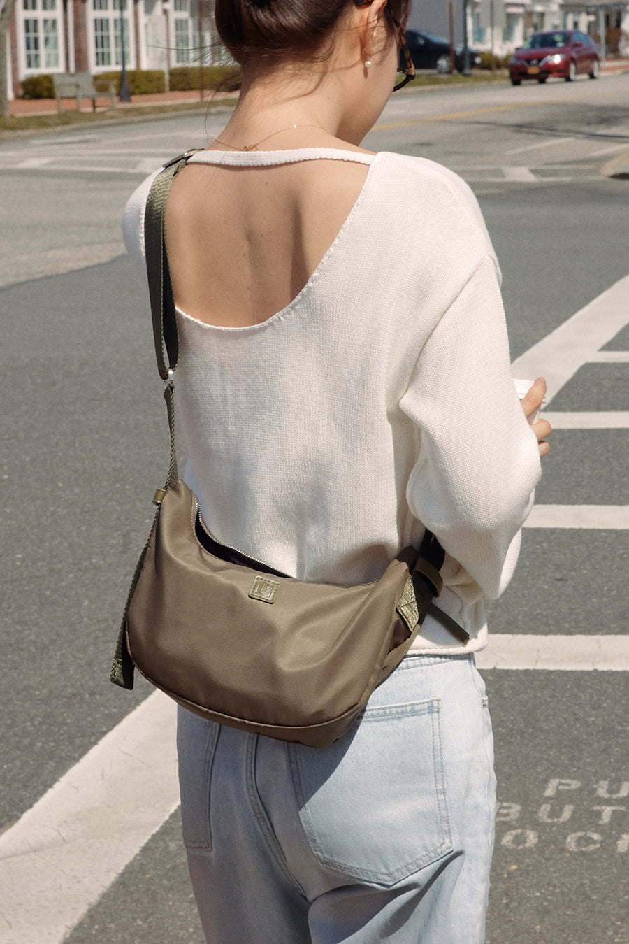 Low Back Knit + Ivory - Little Puffy