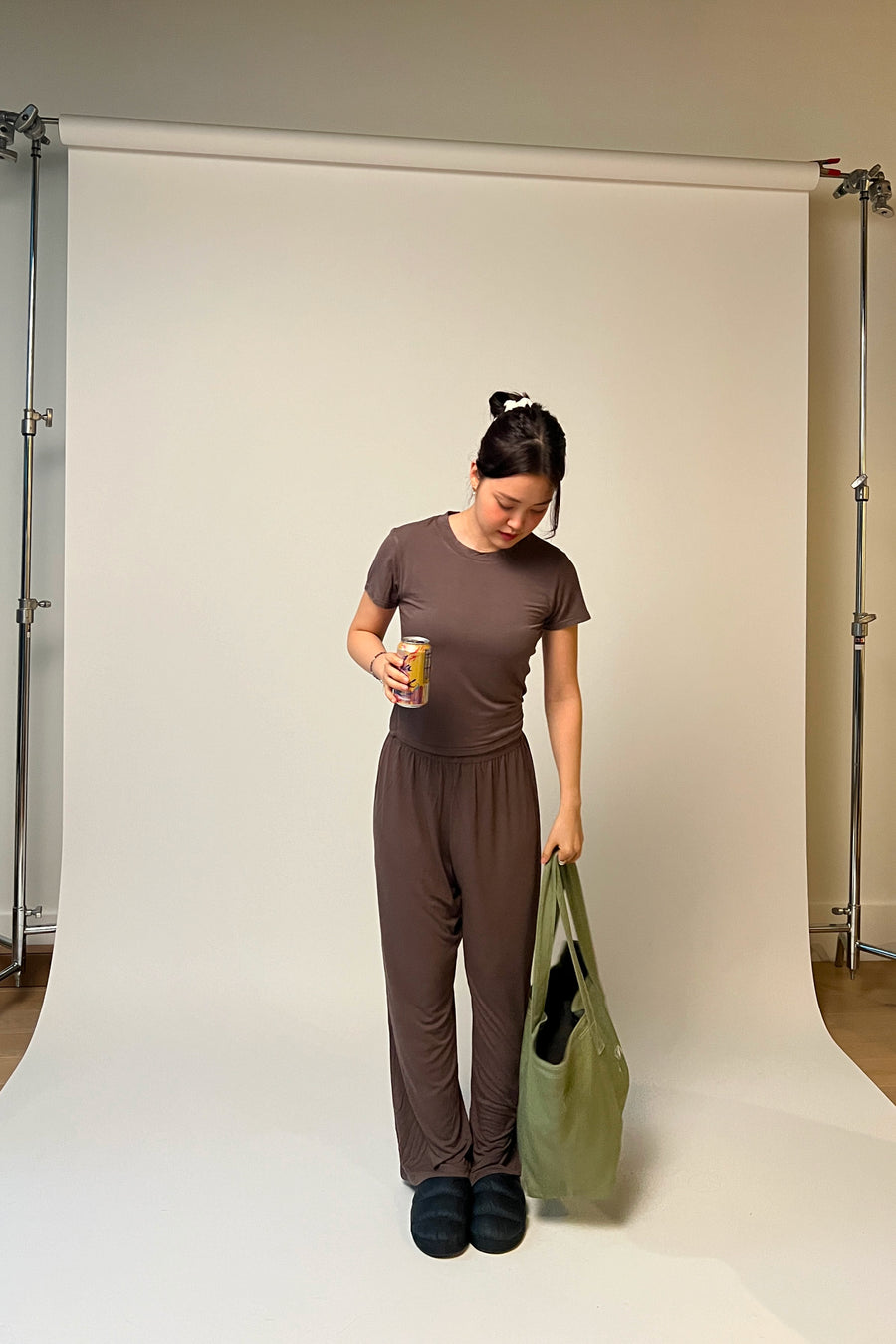 Sol Lounge Pants + Brown