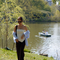 Tube Top + White - Little Puffy