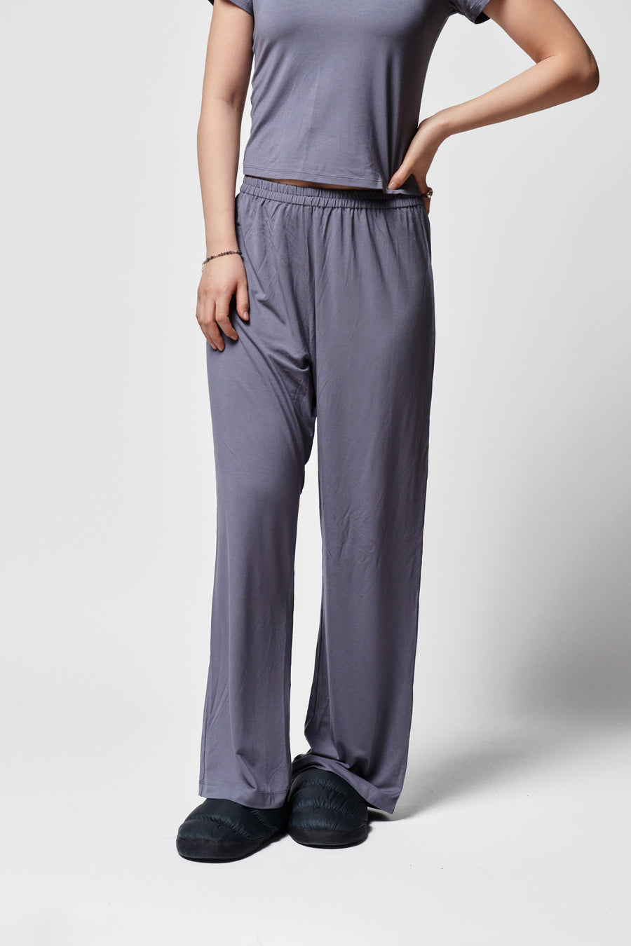 Lounge Pants + Blue - Little Puffy