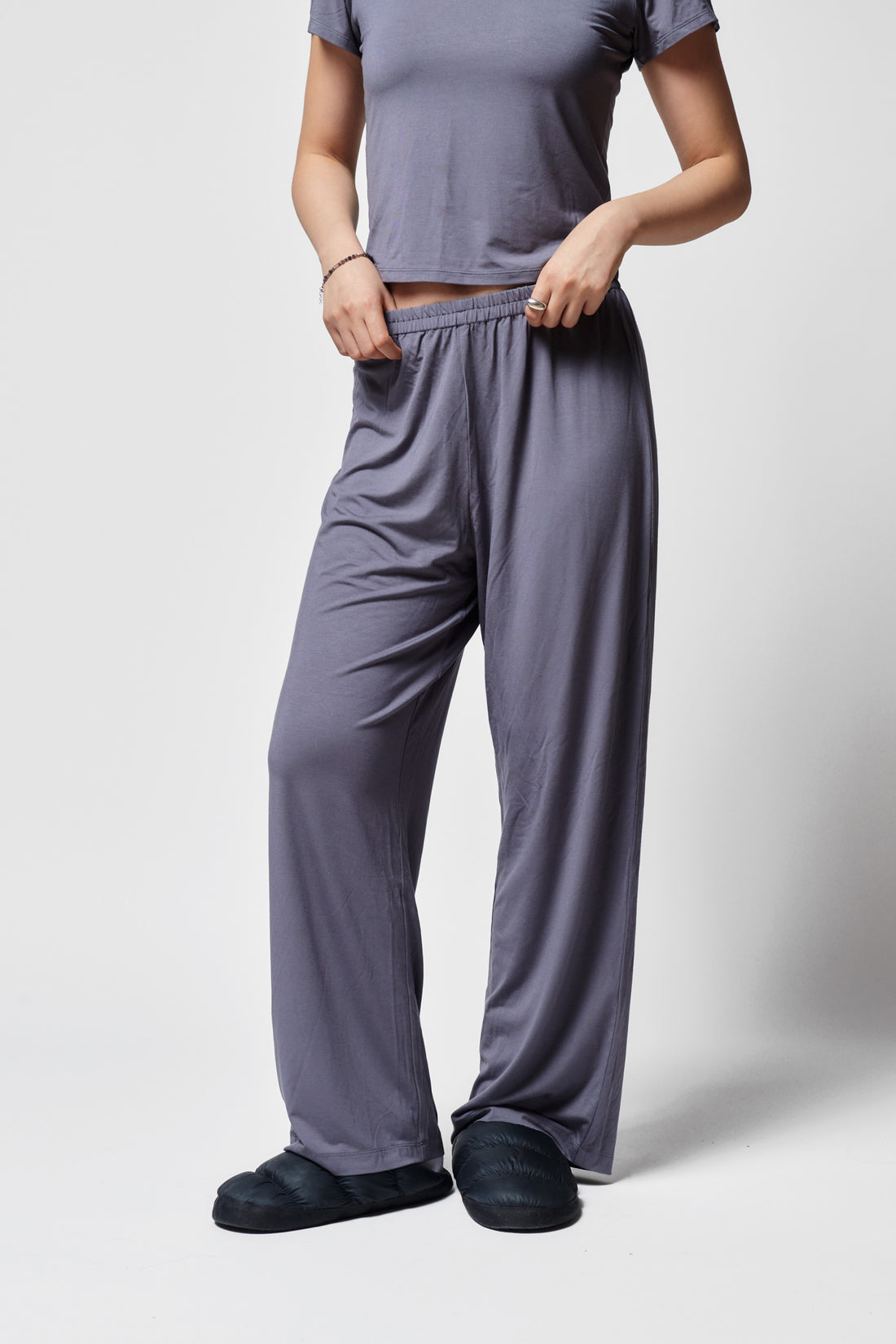 Lounge Pants + Blue - Little Puffy