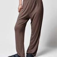 Lounge Pants + Brown - Little Puffy