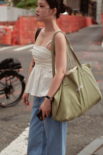 Everyday Tote + Light Green